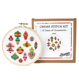 The Stranded Stitch 12 Days of Ornaments Cross Stitch Kit