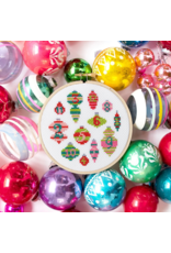 The Stranded Stitch 12 Days of Christmas Ornaments Cross Stitch Kit