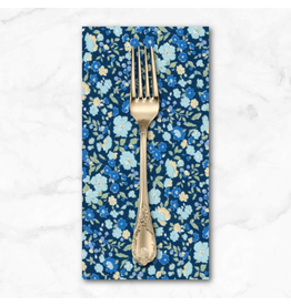 PD's Sevenberry Collection Petite Bouquet in Garden Blues, Dinner Napkin