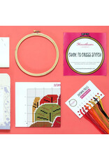 Hawthorne Handmade ON SALE - Autumn Trees Cross Stitch Kit - 40% OFF