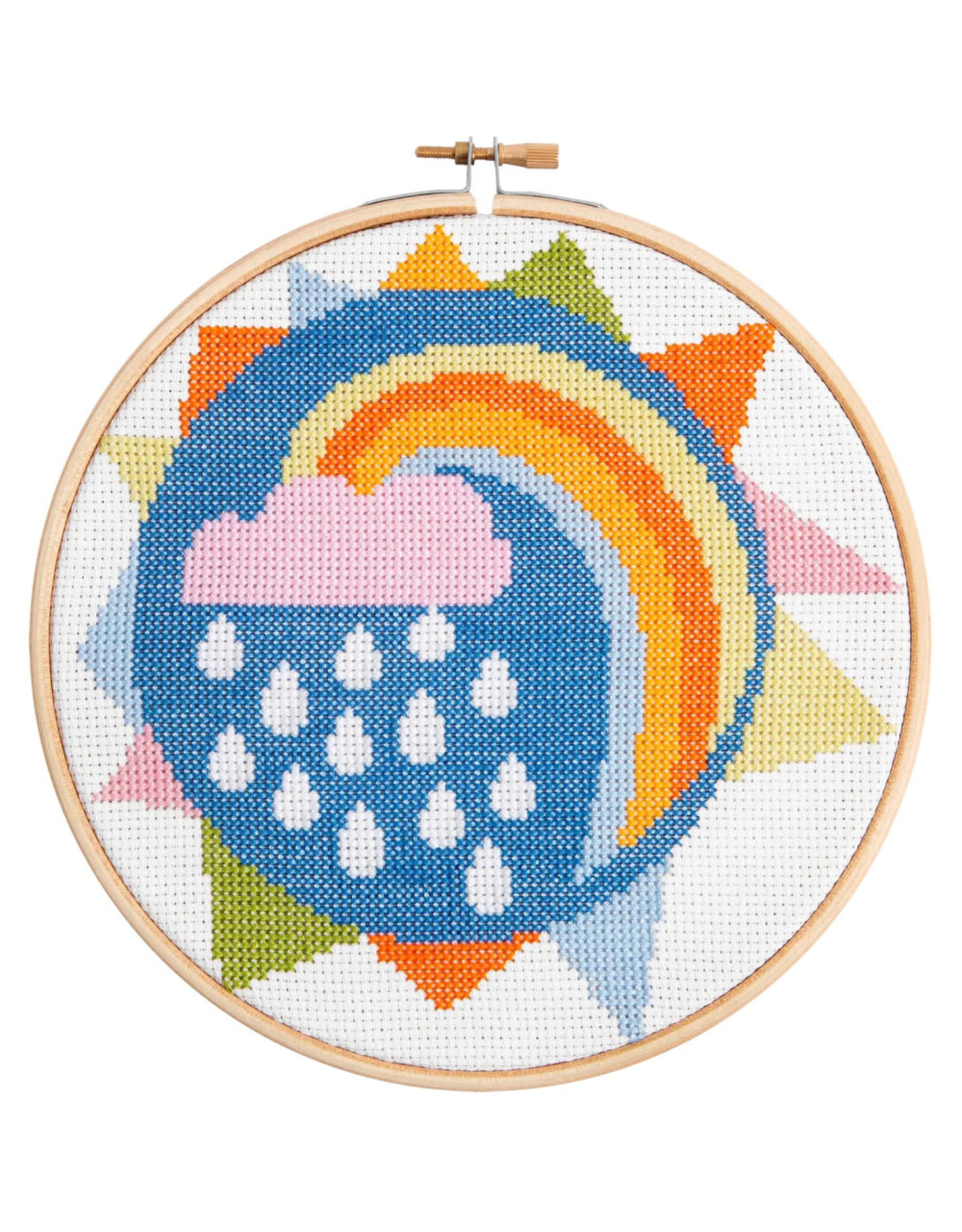 Hawthorne Handmade ON SALE - Rainbow Cross Stitch Kit - 40% OFF