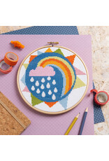 Hawthorne Handmade ON SALE - Rainbow Cross Stitch Kit - 40% OFF