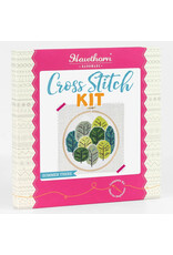 Hawthorne Handmade ON SALE - Summer Trees Cross Stitch Kit - 40% OFF