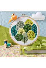Hawthorne Handmade ON SALE - Summer Trees Cross Stitch Kit - 40% OFF