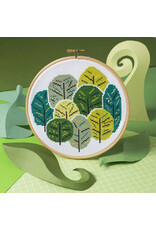 Hawthorne Handmade Summer Trees Cross Stitch Kit