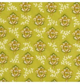 Sevenberry Cotton Lawn, Le Midi Lawn in Honey, Fabric Half-Yards