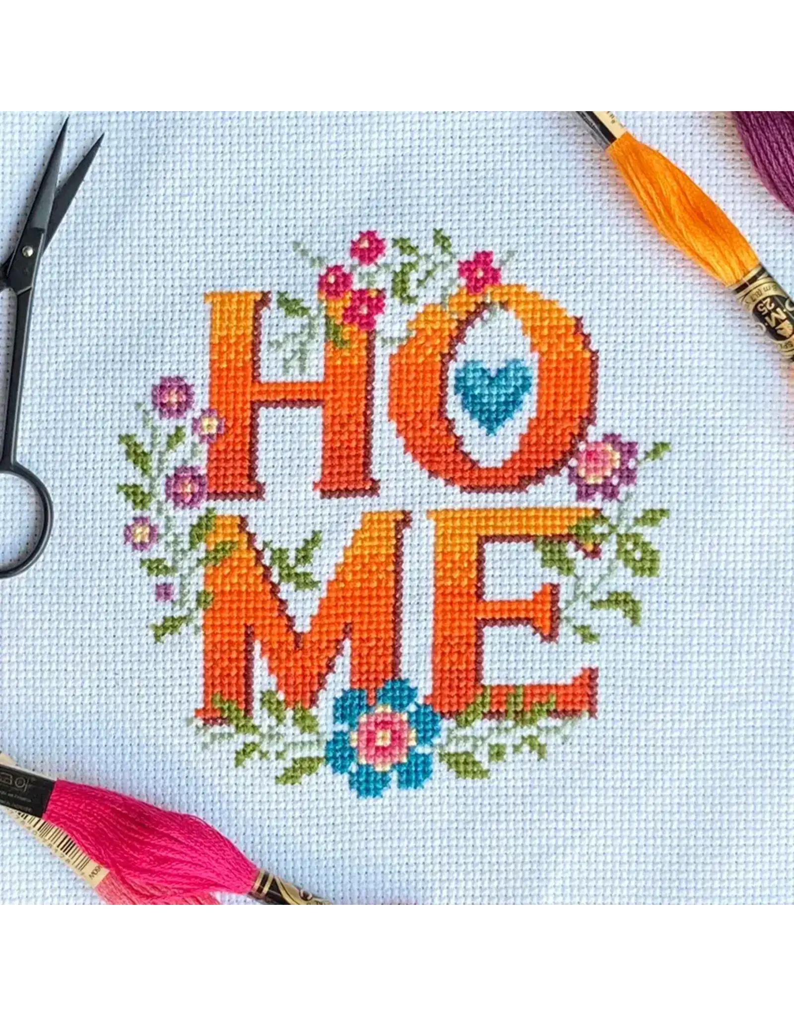 Home Sweet Home Embroidery Hoop 6 Inch 