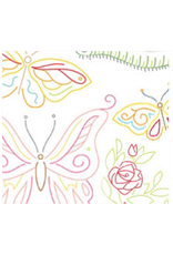 Sublime Stitching Embroidery Iron-On Transfers, Butterfly Garden