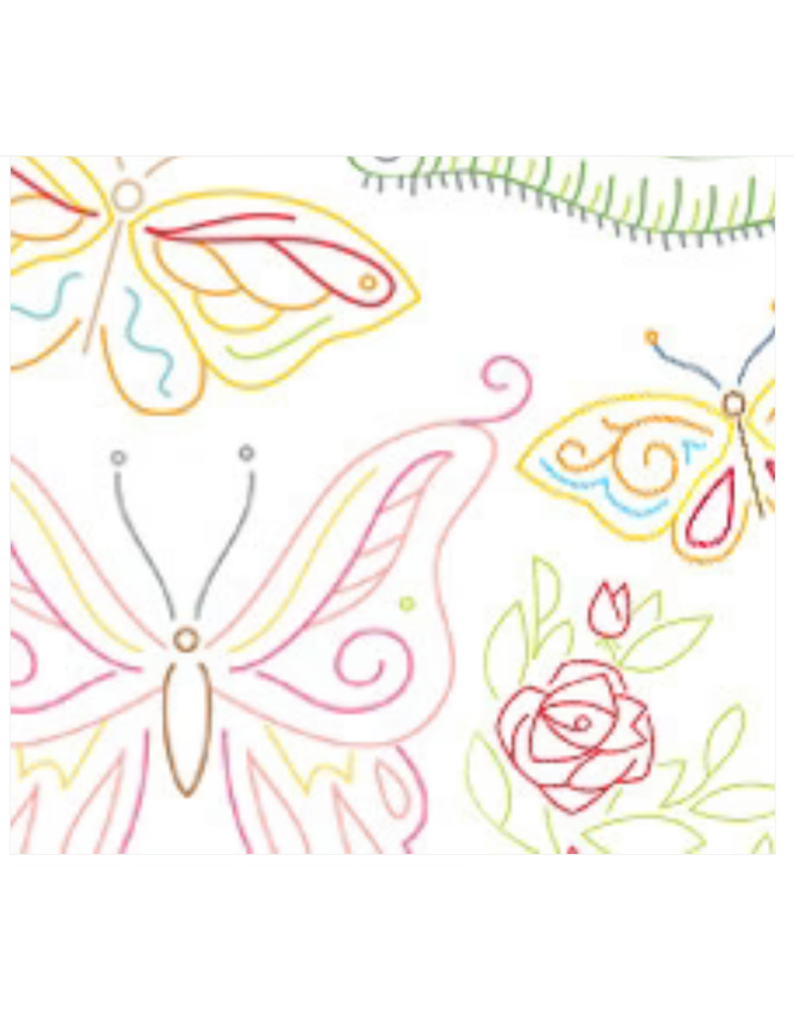 Sublime Stitching Embroidery Iron-On Transfers, Butterfly Garden