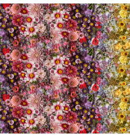 Leah McLean Shadow and Elegance, Captivating Treasures in Petal Pink, Fabric Half-Yards
