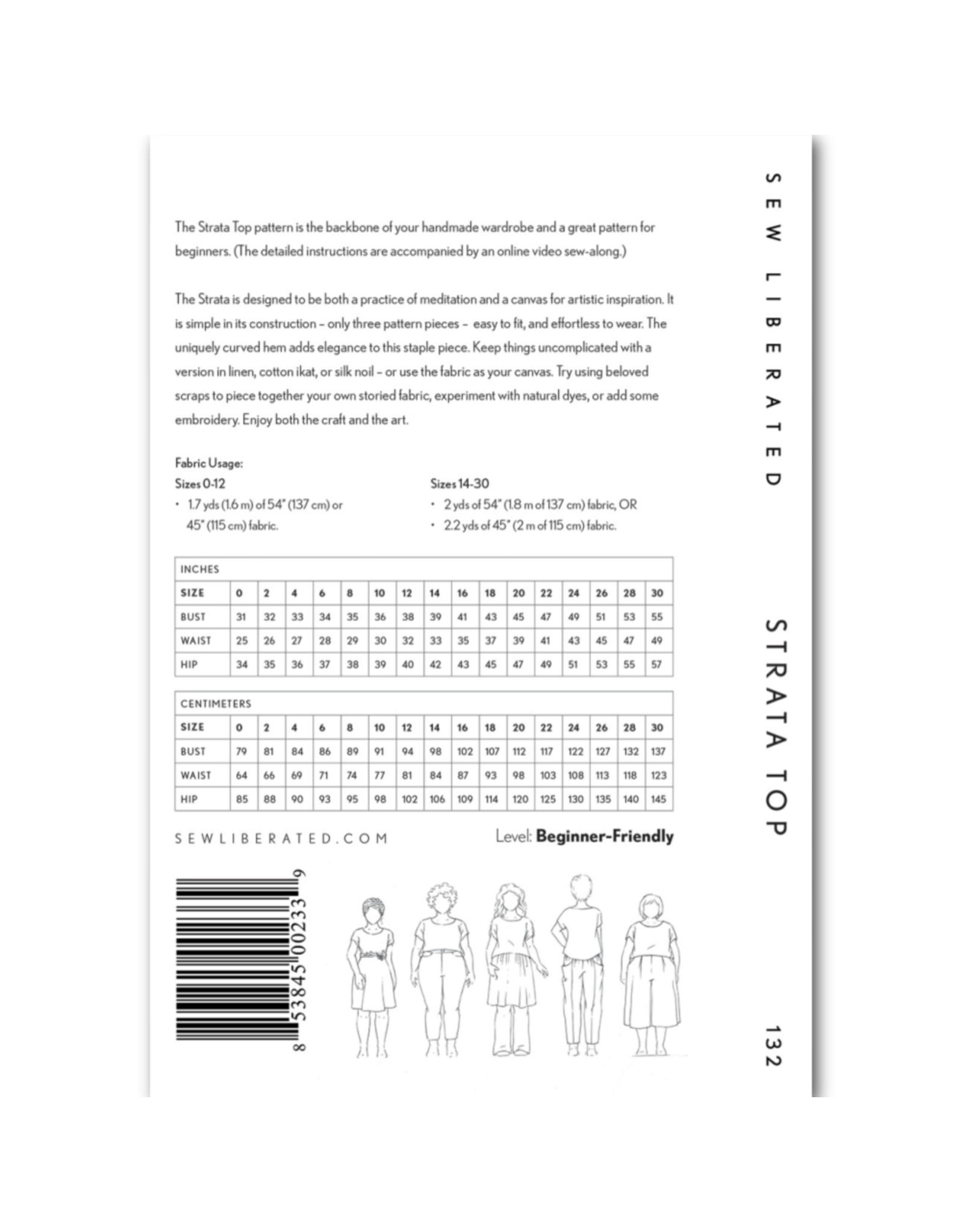 Sew Liberated Strata Top Pattern