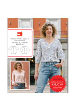 Liesl + Co Geneva V-Neck Blouse Pattern