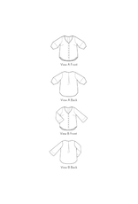 Liesel + Co Geneva V-Neck Blouse Pattern