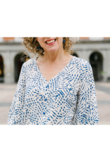 Liesl + Co Geneva V-Neck Blouse Pattern