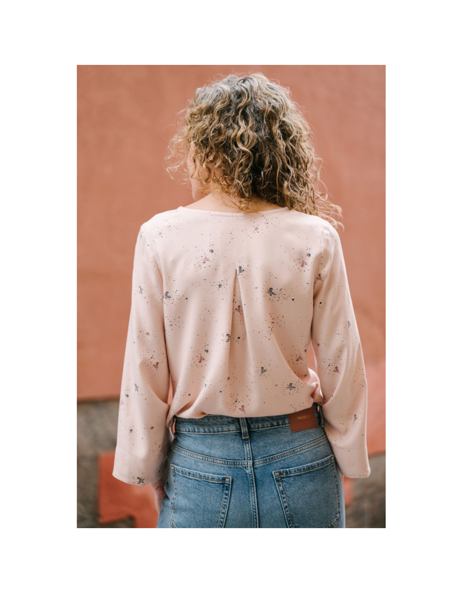 Liesl + Co Geneva V-Neck Blouse Pattern