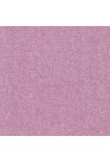 Robert Kaufman Linen, Essex Yarn Dyed in Mauve, Fabric Half-Yards