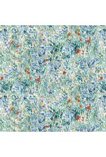 Clara Jean And Sew It Goes, Monet Garden in Multi, Fabric Half-Yards