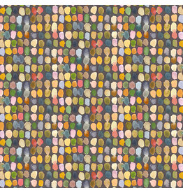 Windham Fabrics Connections, Connecting the Dots in Charcoal, Fabric Half-Yards