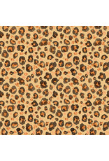 Windham Fabrics Wild Wander, Jungle Spots in Amber, Fabric Half-Yards