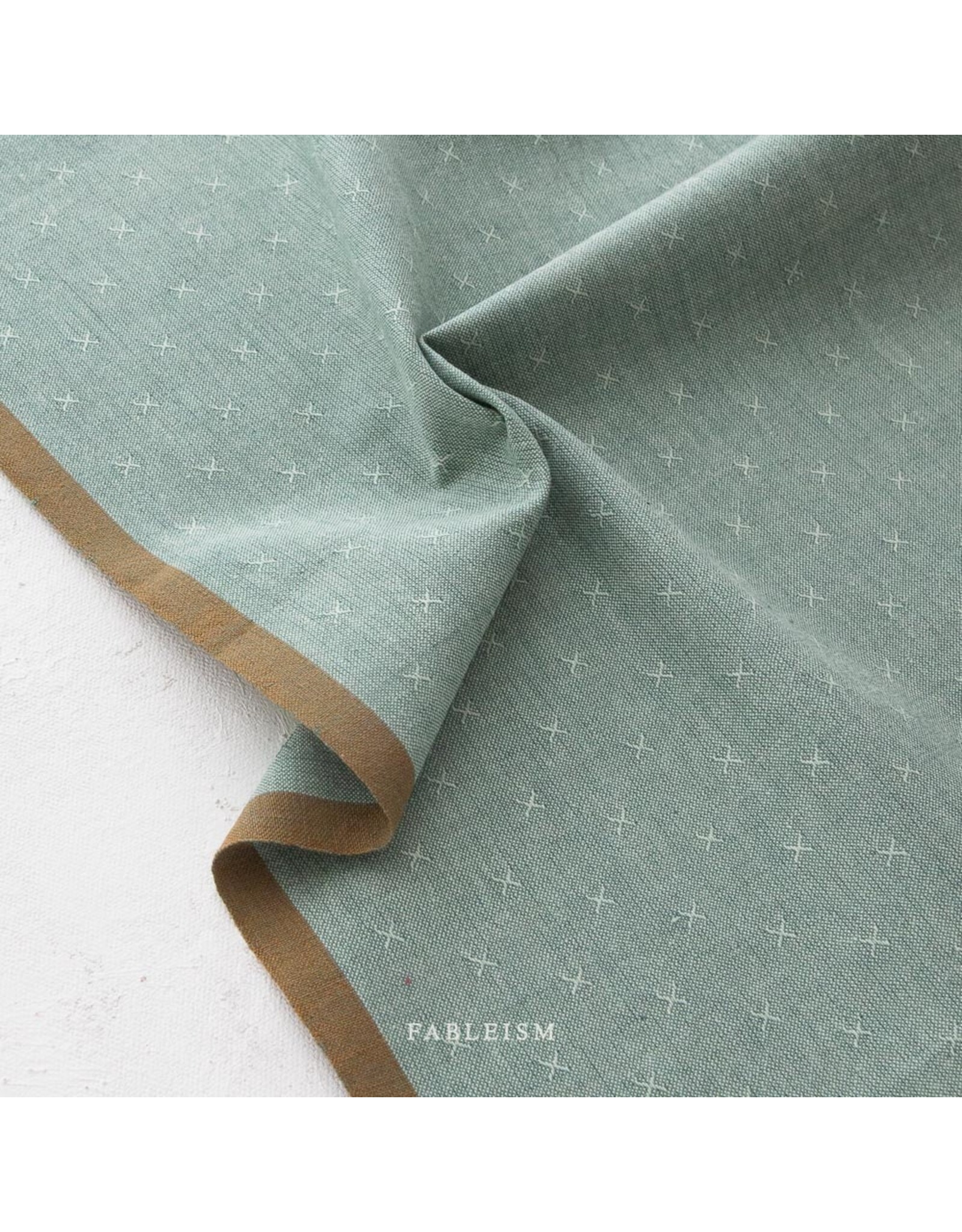 Fableism Sprout Wovens, Cenote, Fabric Half-Yards