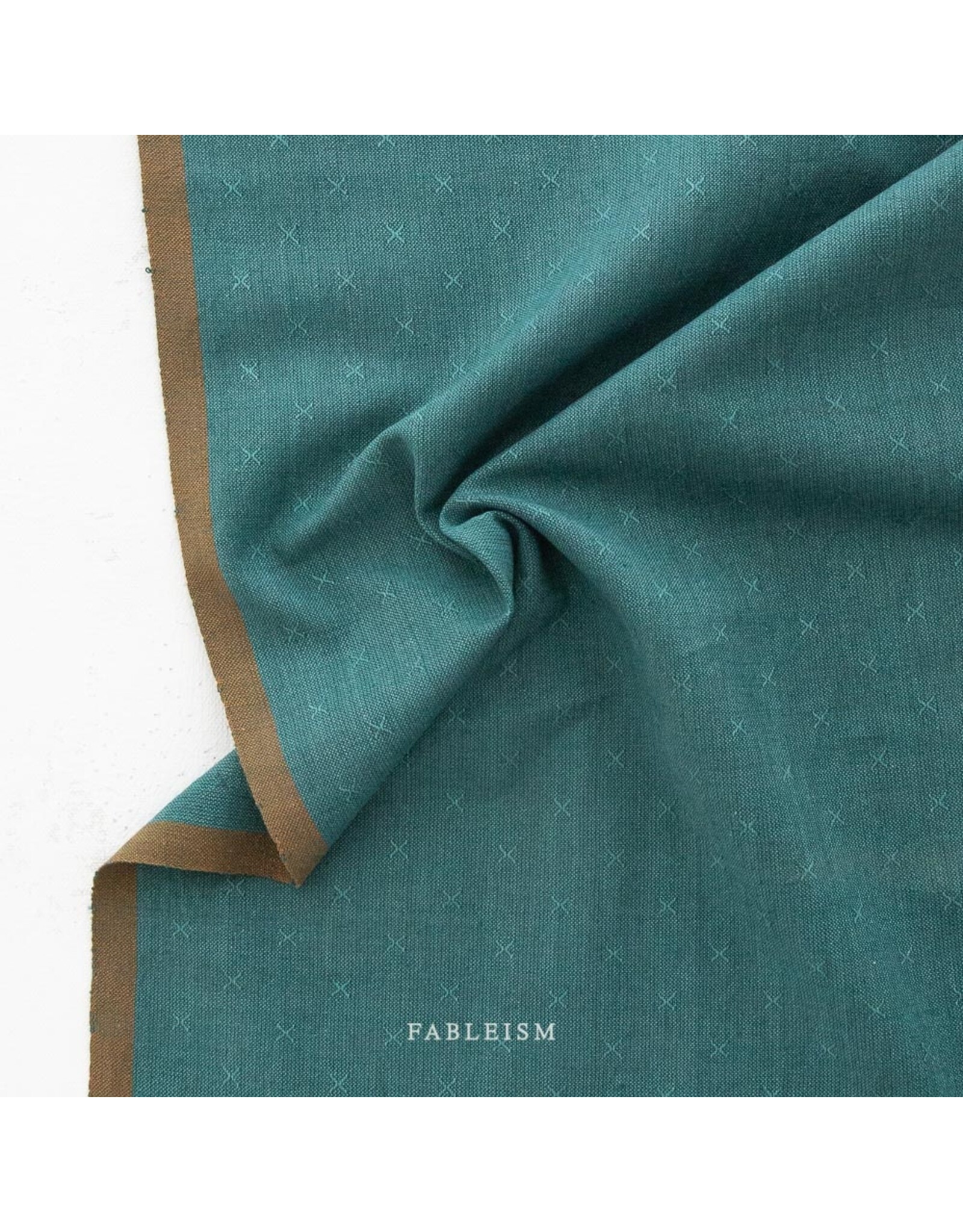 Fableism Sprout Wovens, Mallard, Fabric Half-Yards