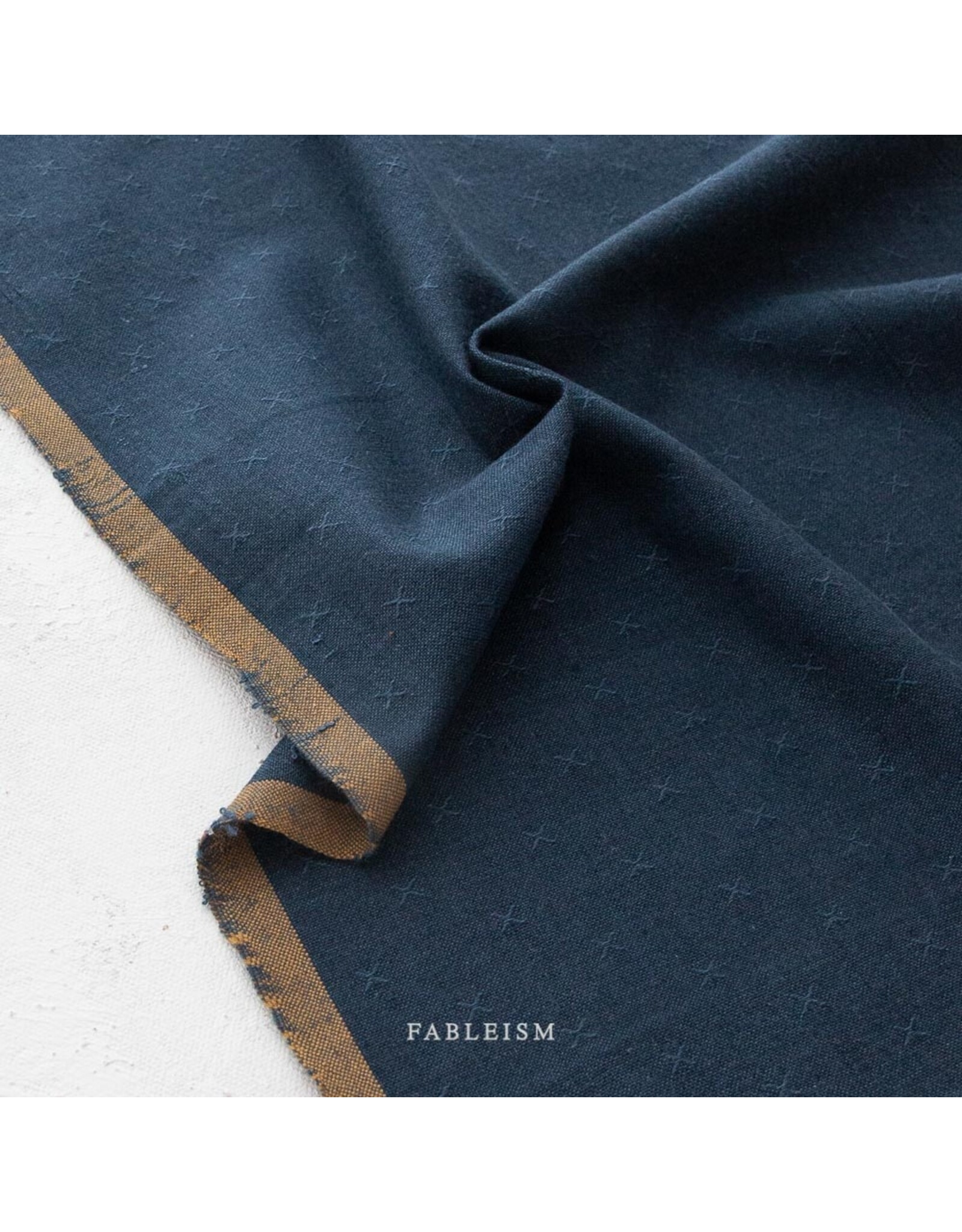 Fableism Sprout Wovens, Midnight, Fabric Half-Yards