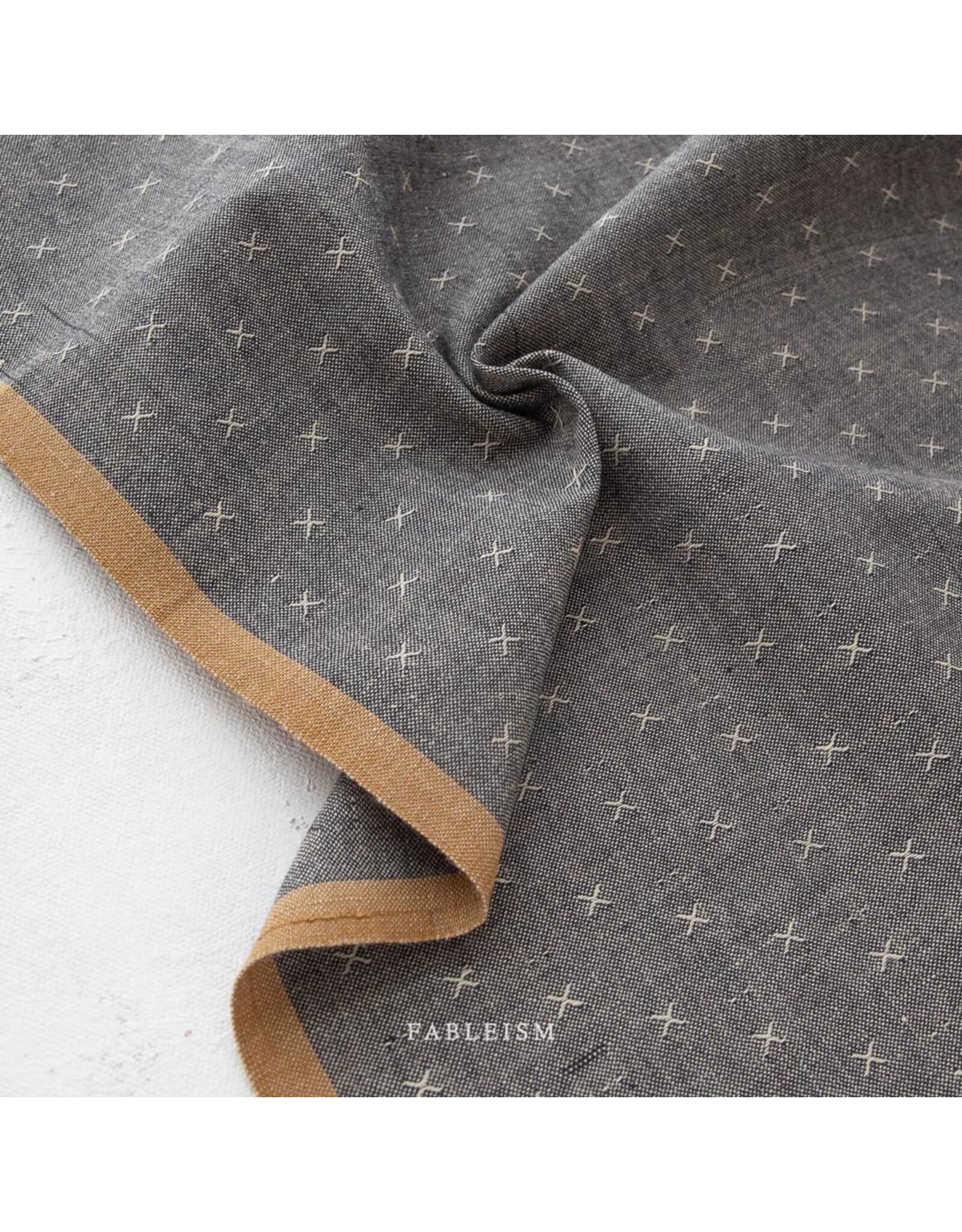 Fableism Sprout Wovens, Pepper, Fabric Half-Yards