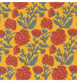 Moda Cadence, Allegro in Saffron, Fabric Half-Yards