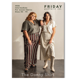 Friday Pattern Company The Donny Shirt Pattern