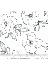 Alli K Design Gilded, Bold Blossoms in Paper, Fabric Half-Yards