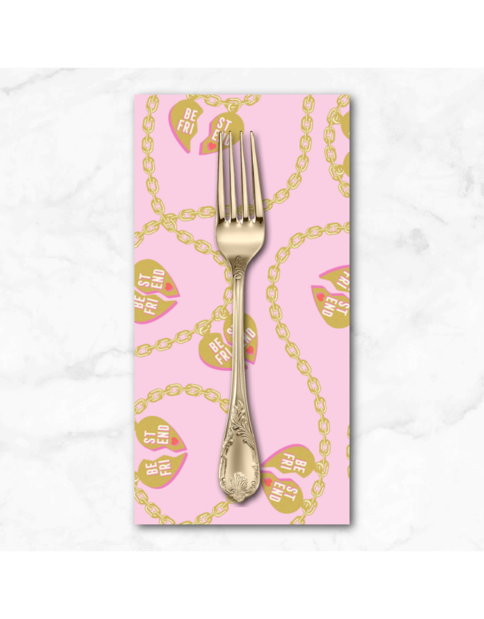 PD's Tula Pink Collection Besties, Lil Charmer in Blossom, Dinner Napkin