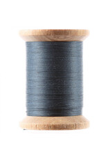 YLI ON ORDER-YLI Cotton Hand Quilting Thread, 014 Grey Blue, 40wt, 3 ply, 500 yd spool