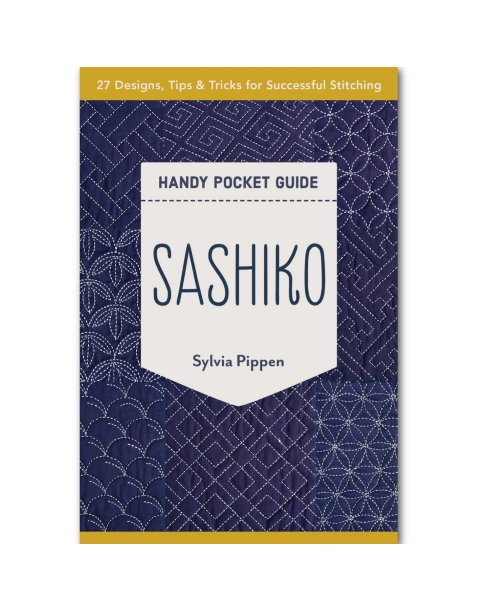 C&T Publishing Sashiko Handy Pocket Guide by Sylvia Pippen