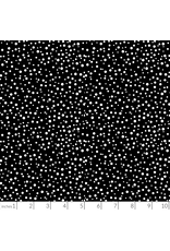 PD's Freckle & Lollie Collection Tidbits, Dotted in Black, Dinner Napkin