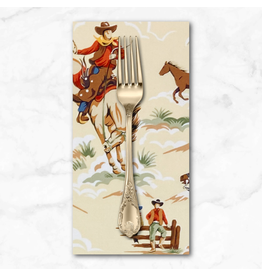 PD's Alexander Henry Collection Santa Fe, The Way of the West in Natural, Dinner Napkin