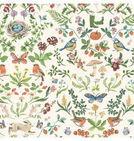 Windham Fabrics Robin, Robin's Nest in Ivory, Fabric Half-Yards