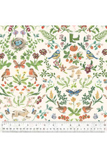 PD's Windham Collection Robin, Robin's Nest in Ivory, Dinner Napkin