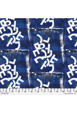 e bond Ravel, Fray in Indigo Fabric Half-Yards