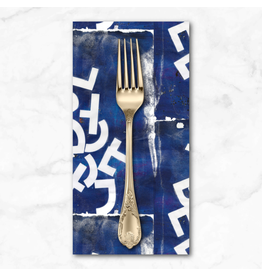 PD's e bond Collection Ravel, Fray in Indigo, Dinner Napkin