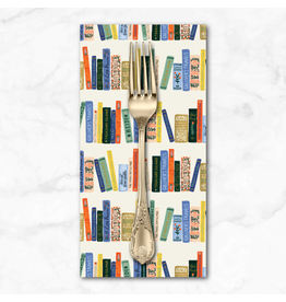 PD's Rifle Paper Co Collection Curio, Book Club in Cream, Dinner Napkin