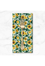 PD's Rifle Paper Co Collection Curio, Sunflower Fields in Cream, Dinner Napkin