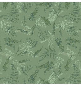 Kelly Ventura Perennial, Fern in Hedge, Fabric Half-Yards