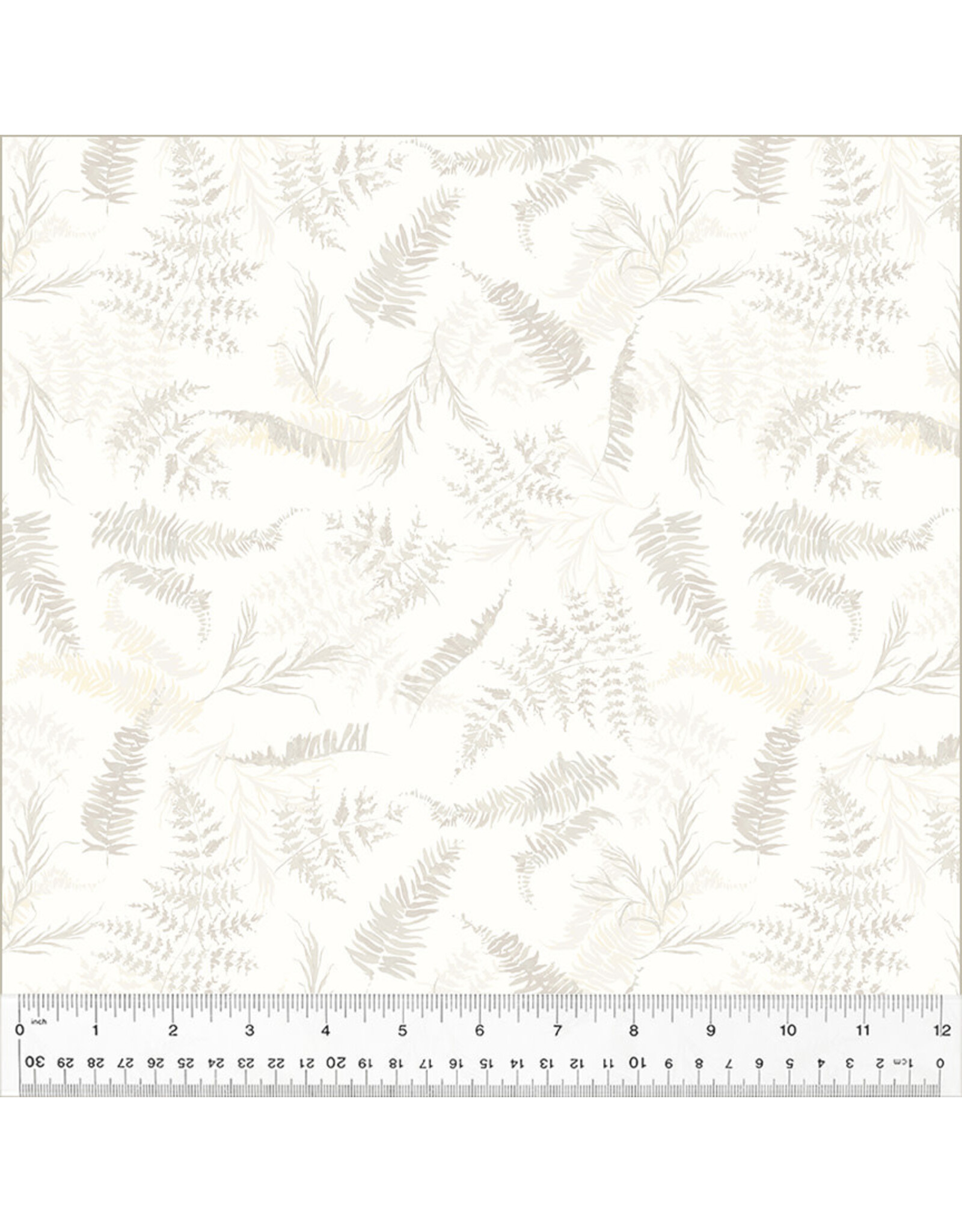 PD's Kelly Ventura Collection Perennial, Fern in Ivory, Dinner Napkin