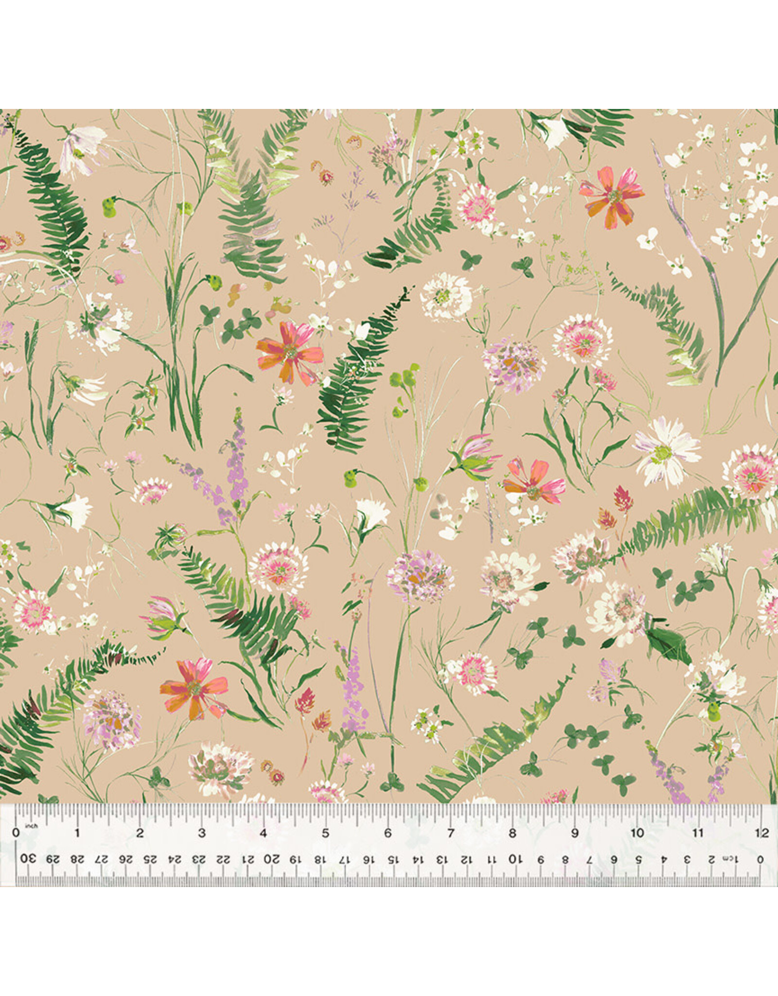 Kelly Ventura ON SALE - 5 YARD CUT, Perennial, Flowerfield in Petal