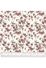 Kelly Ventura Perennial, Peony Tulip in Ivory, Fabric Half-Yards