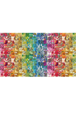 Moda Vintage Soul, Rainbow, Fabric Half-Yards