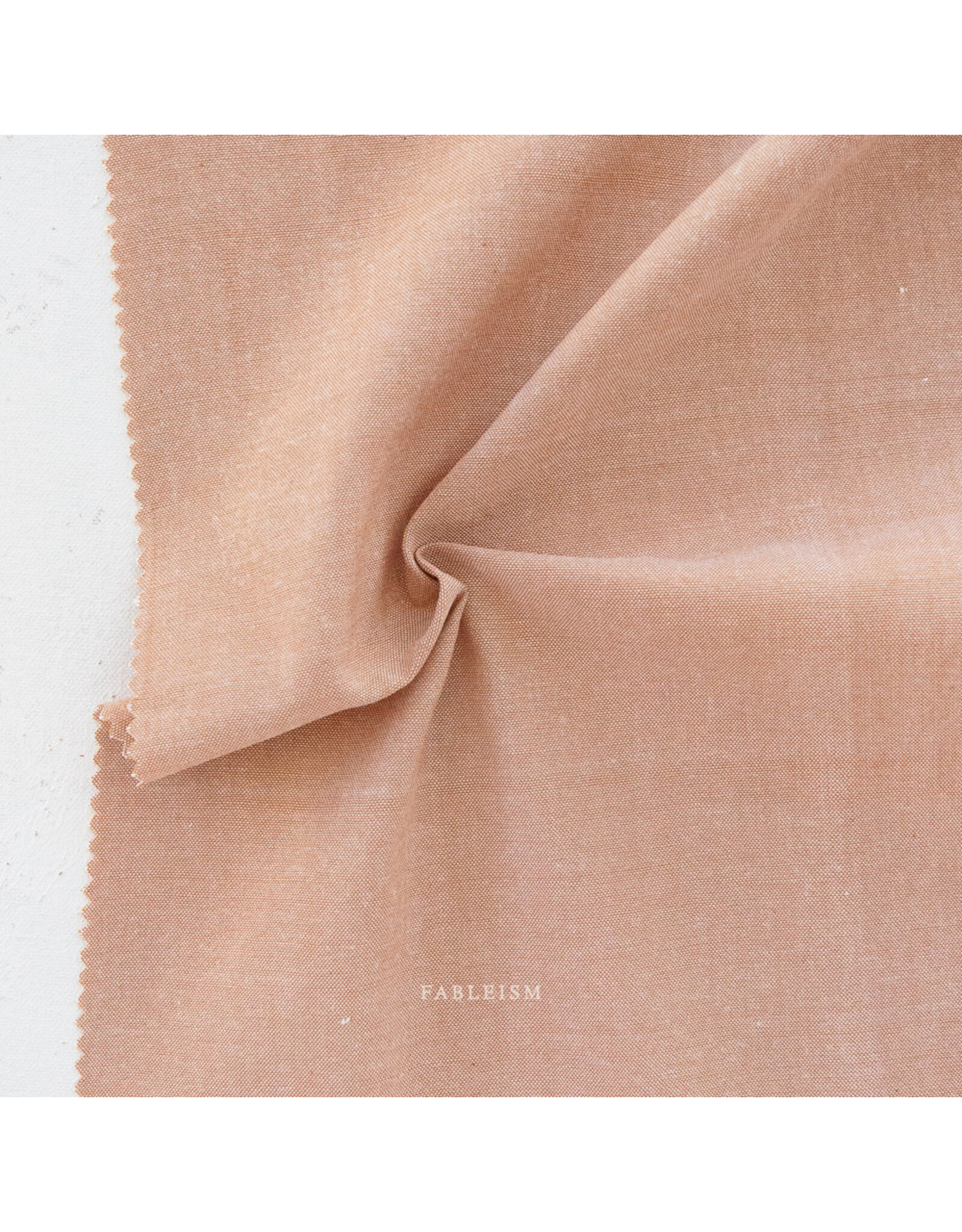 Fableism Everyday Chambray, Clay Pot, Fabric Half-Yards