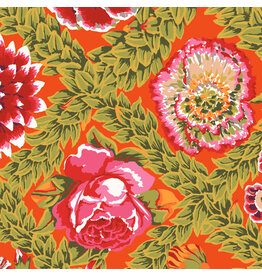 Kaffe Fassett Collective Kaffe Collective Vintage, Flower Lattice in Circus, Fabric Half-Yards
