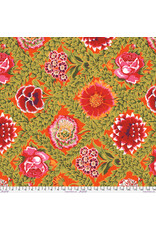 Kaffe Fassett Collective Kaffe Collective Vintage, Flower Lattice in Circus, Fabric Half-Yards