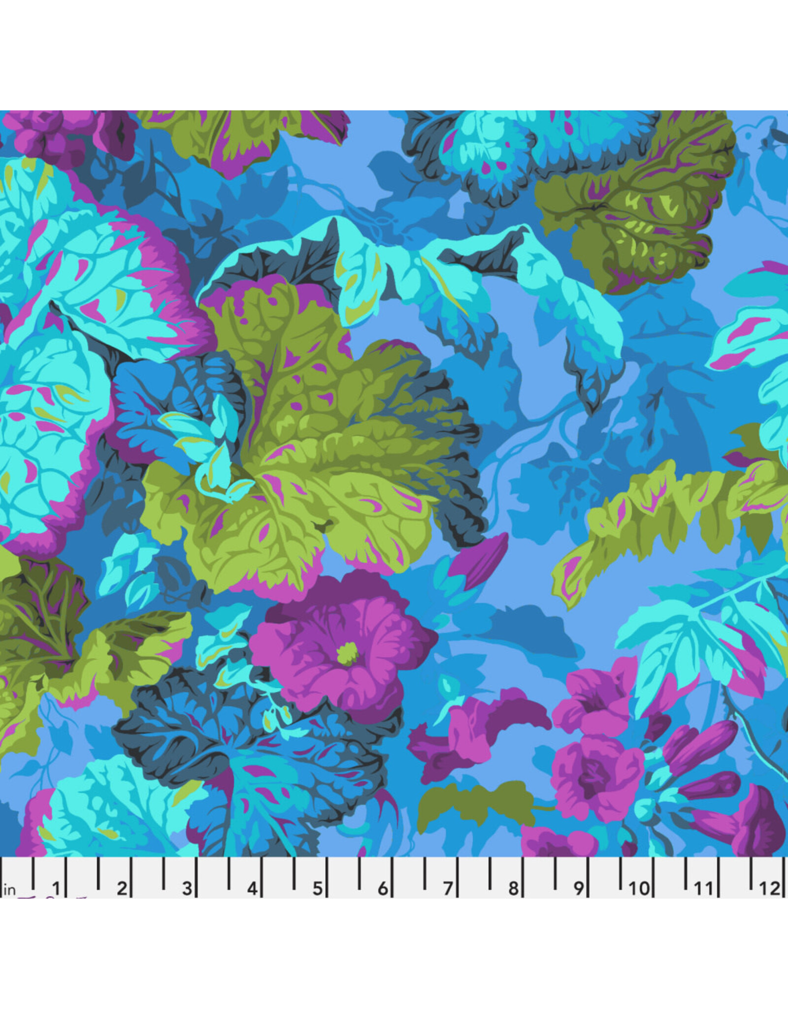 PD's Kaffe Fassett Collection Kaffe Collective Vintage, Grandiose in Turquoise, Dinner Napkin